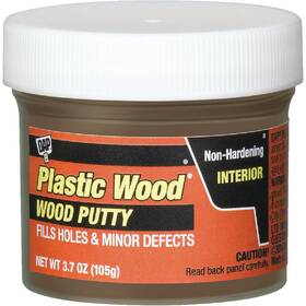 7079821251 Plastic Wood Dap 3.7 Oz. Light Walnut Putty