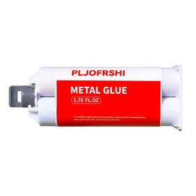 2-part Pljofrshi Yy08 Liquid Metal Filler 1.76oz Heavy Duty Epoxy Glue For And Plastic