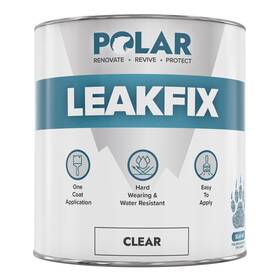 Polar Specialist Coatings 060649072863 Durable Waterproof Barrier Onecoat Sealant For Roofs Drains And Gutters