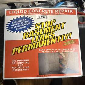 5581230 Polygem New Liquid Concrete Repair Lcr Basement Leak