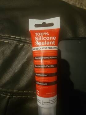 Polymershapes 744110645309 100% Silicone 2.8 Oz. Clear Caulk And Sealant For Plastic Sheets 3 Tubes