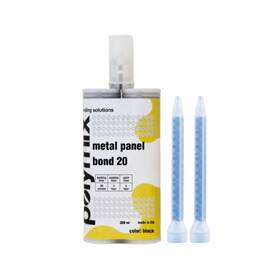 P2.6002.200 Polymix Panel Bond 20 Adhesive 200ml Cartridge And Two Application Mixing Nozzles