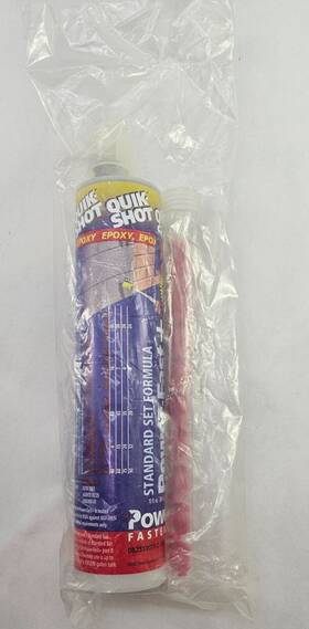 Power-fast 075352084589 Powerfast High Strength Epoxy Anchoring System Concrete And Masonry