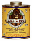 Pp-04204 Gorilla Pvc Cement Llc Low Voc Oz Purple 618170042043