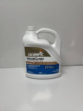 00420541 Ppg Olympic Waterguard 1 Gallon Acorn Brown Transparent Wood Stain And Sealer