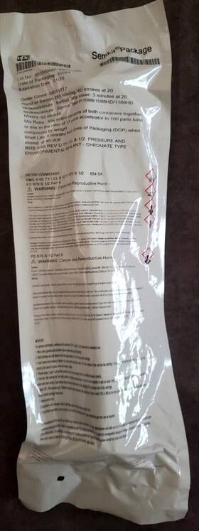 2mp654sk Ppg 0870b1/2mp654sk Aerospace Semkit Pack Prc Ps 0870 B 1/2 Corrosion Inhibitive Sealant Bms5-95