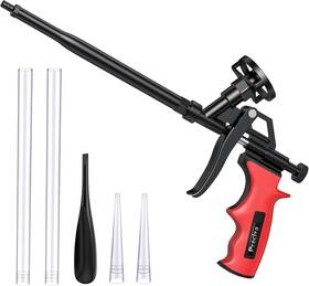 Fg250002 Preciva Foam Gun Professional Foaming Heavy Duty Pu 33cm 20cm 4cm Red