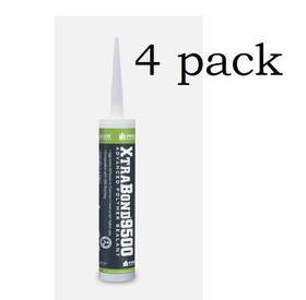 Xtrabond9500 Premier 4 Pk Xtrabond 9500 Advanced Polymer Sealant 10.1 Oz White New
