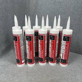 Pro Source 075339012499 Siliconized Acrylic Latex Caulk White - Lot Of 10 New