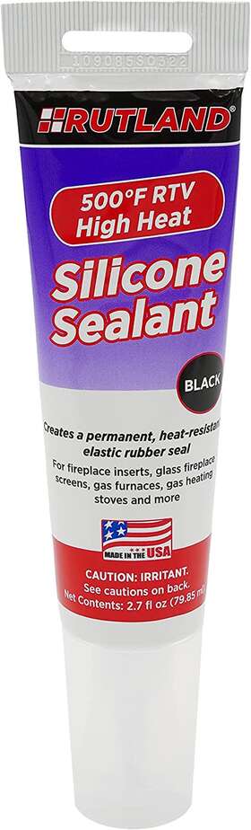 Products 744759569394 Rutland 500 Rtv High Heat Silicone Black 2.7 Oz. Tube