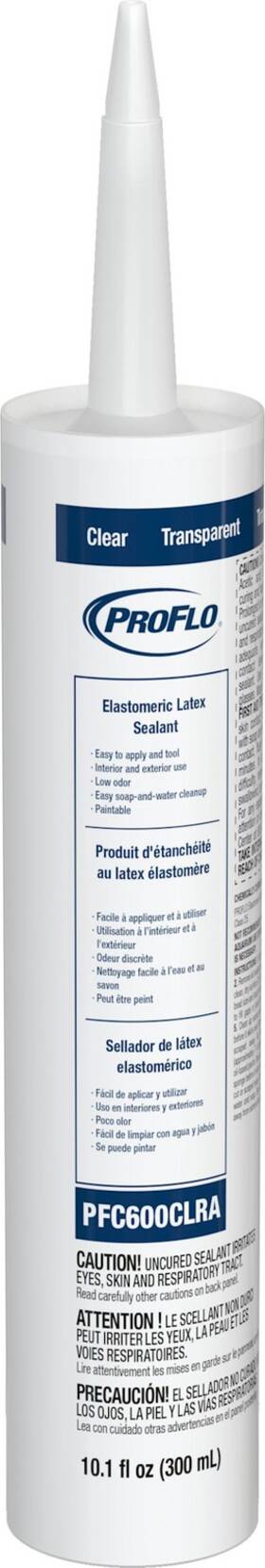 Pfc600clra Proflo Pfc600a 10.01 Oz 100% Silicone Caulk - Clear