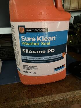Prosoco 445029650646 Sure Klean Weather Seal Siloxane Pd - Great Water-based Brick Sealer One 1 Gal
