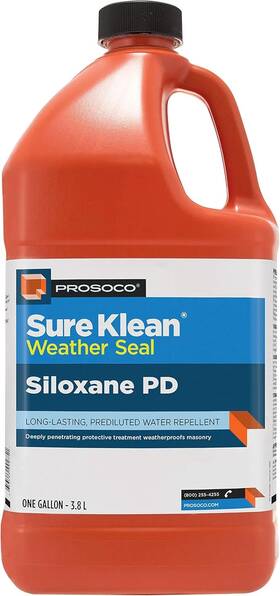 Prosoco 653429017656 Sure Klean Weather Seal Siloxane Pd - Great Water-based Brick Sealer