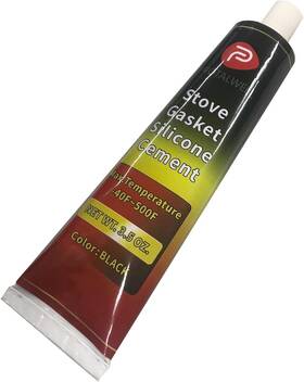 Protawell 313047331380 Wood Stove Door Gasket Cement High Temperature Resistance Adhesive Silicone
