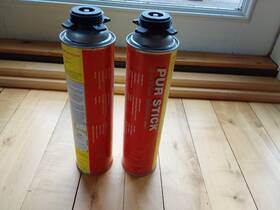 Ps01 Pur Stick Gun Foam Adhesive Professional 28.4 Oz 2 Cans