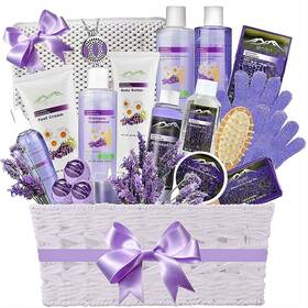Purelis 742901958874 Premium Bath And Body Gift Basket. Ultimate Large Spa Basket #1 Baske
