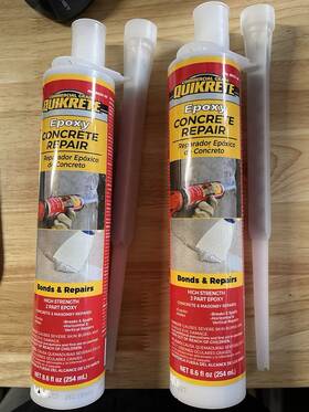 8620-49 Quikrete 862049 2-pack Epoxy Concrete Repair Dual-component Self-mixing Bottl