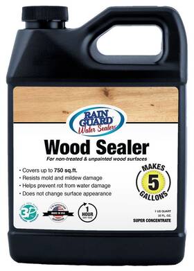 Sp-8003 Rain Guard Water Sealers 660041001741 Wood Sealer Concentrate Makes 5 Gallons - Clear Natural Finish Deep