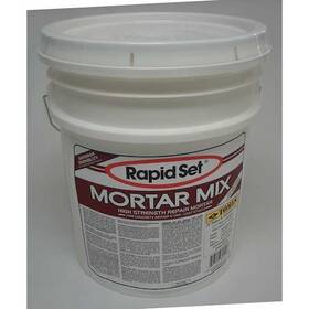 Gra-rsmm-55 Rapid Set Mortar Gray 55 Lb 1 Hr Full Cure Time 6 Sq Ft In
