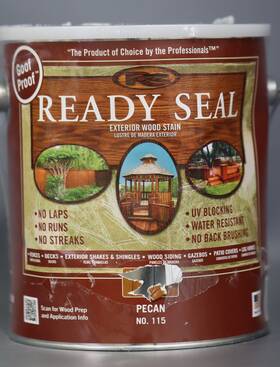 Ready Seal 816078001159 115 Pecan Exterior Stain And Sealer For Wood 1 Gal Color