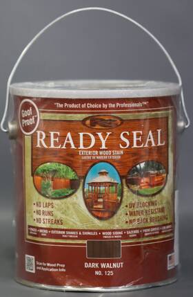 Ready Seal 816078001258 125 1g Stain And Sealer For Wood - Dark Walnut