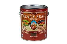 Ready Seal 816078001456 1 Gal 145 Burnt Hickory Exterior Stain And Sealer For Wood