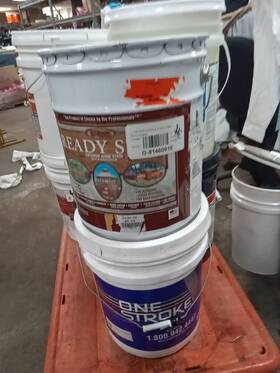 Ready Seal 816078005102 510 Exterior Stain And Sealer For Wood 5-gallon Golden Pine 127