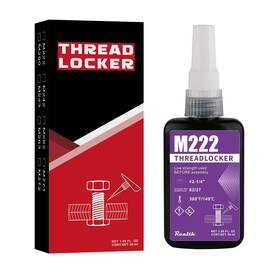 1x-djnw-sjq8 Realth Threadlocker Purple 50ml Low Strength Thread Locker For Bolt And Nuts M222