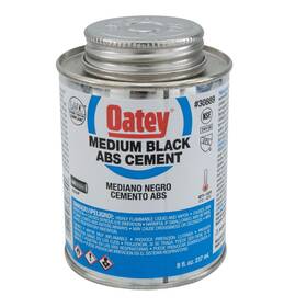 Rp-1143 Recpro Medium Black Abs Cement 8 Fl. Oz. Rv Plumbing Solvent
