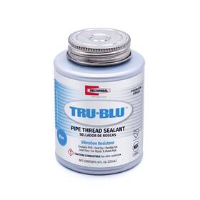 31551 Rectorseal 091712862895 1/2 Pint Brush Top Tru-blu Pipe Thread Sealant Blue 8 Oz