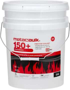 66389 Rectorseal 5-gallon Pail Metacaulk Mc 150 Firestop Sealant Red