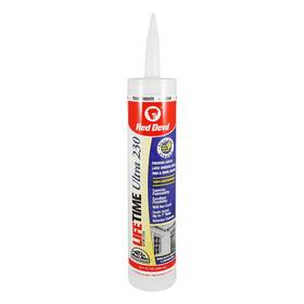 0777 Red Devil 075339012772 Lifetime Ultra 230 Premium Elastomeric Acrylic Latex Sealant 10.1 Oz C