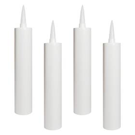 1029 Red Devil 075339036525 900ml Empty Caulk Tube 30 Oz. Reusable Plastic Caulking Cartridge 4 Pack