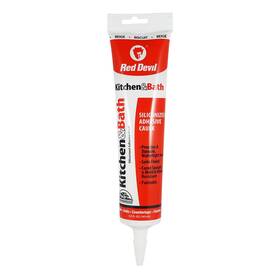 040520 Red Devil 075339040522 Duraguard Kitchen And Bath Siliconized Acrylic Caulk 5.5 Oz Biscuit 1