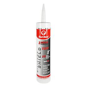 0816kb12 Red Devil 0816kb Silicone Shield Kitchen And Bath Sealant 9.0 Oz White Pack Of