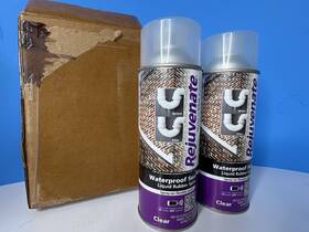 Rejuvenate 678408054538 2x Flexible Seal Spray Clear Liquid Rubber Sealant Coating 10 Oz