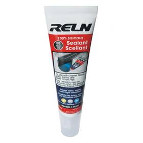 Reln 445028811802 2.8 Oz. Silicone Superior Watertight Drainage Sealant Black