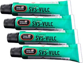 Rema 376113307276 4 Tubes Svs-vulc Tube Patch Vulcanizing 5 Gram 7 Ml