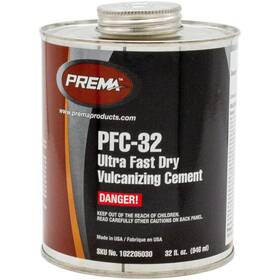 Rema 844482002646 Prema Ultra Fast Dry Vulcanizing Cement In 32 Oz. Can