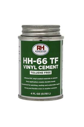 Hh-66 Rh Adhesives 726084527638 Toluene Free Vinyl Cement 4 Oz. Can -