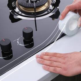 Rhrvbss 313016496478 Clear Caulk Tape Self Adhesive Waterproof Transparent Kitchen And Wall Sealing
