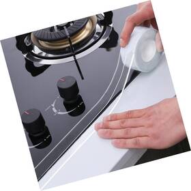 Rh1tape-clear1 Rhrvbss Clear Caulk Tape Self Adhesive Waterproof Caulking Transparent Kitc