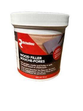 Rwb9916 Richelieu Wood Filler Bouche-pores 16oz. Natural Color