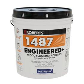 1487-4 Roberts 4 U.s. Gal. 16 Qt. Engineered Wood Floor Adhesive