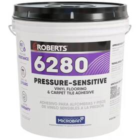 Roberts 445032449459 16 Quart 4 Gal. Pressure Sensitive Releasable Multi-flooring Adhesive