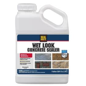 372707 Rock Solid 020066512286 Rustoleum Seal Krete Wet Look Concrete Sealer