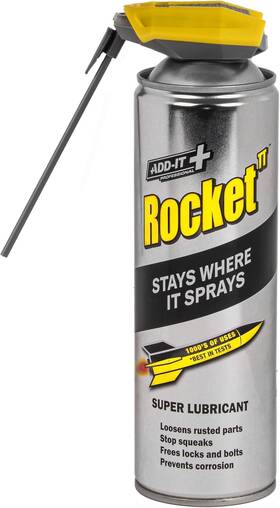 Rts450 Rocket Tt Multi-purpose Lubricant Spray Rust Remover And Super Tube 450ml