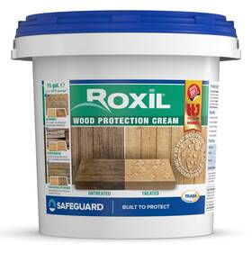 Roxil 060132765289 Wood Waterproofing Cream 10-year Outdoor Clear Sealer - Treatment And Sealant