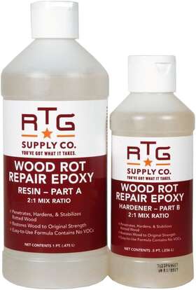 Rtg Supply Co. 696543431755 - Wood Rot Repair Epoxy Pint