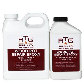 Rtg Supply Co. 811932023070 - Wood Rot Repair Epoxy Quart